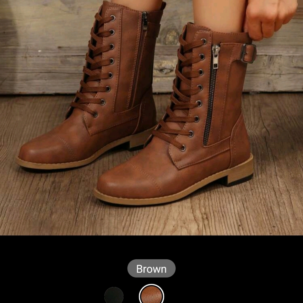 Brown boots